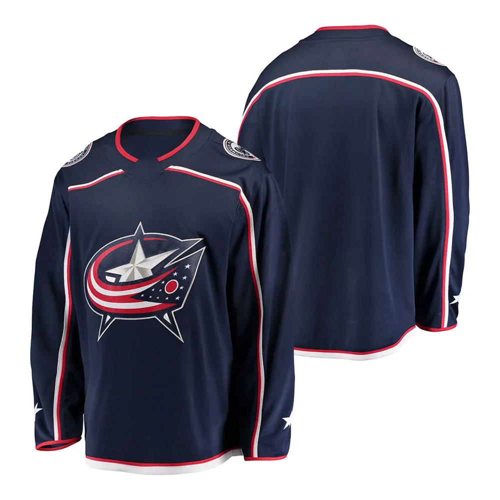 100% Полиэстеровая ткань дышащая сублимированная майка для хоккея с шайбой одежда команды на заказ хоккейные майки