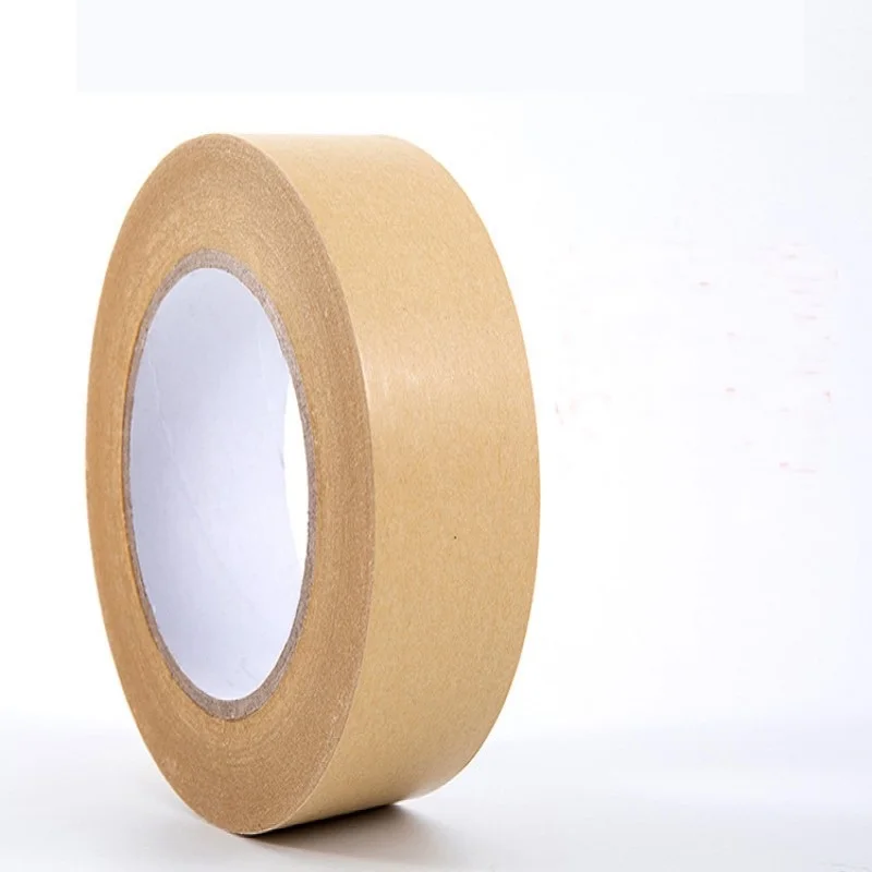 Eco Friendly Brown reinforced kraft paper gummed tape for Packaging Carton Sealing