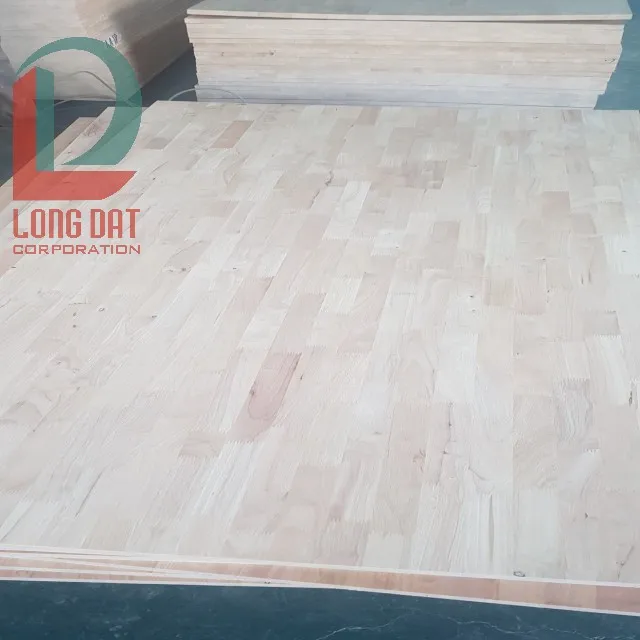 For making wall/ furniture wood panel- Rubber finger joint board - custom wood cutting board