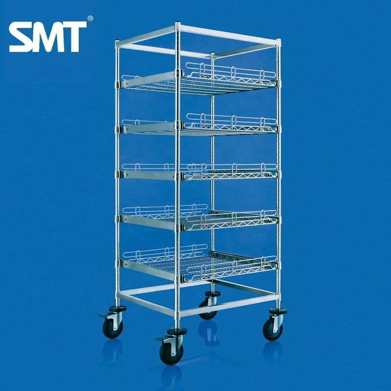 Household use Factory use SMT Stainless steel Sliding Wire Shelving