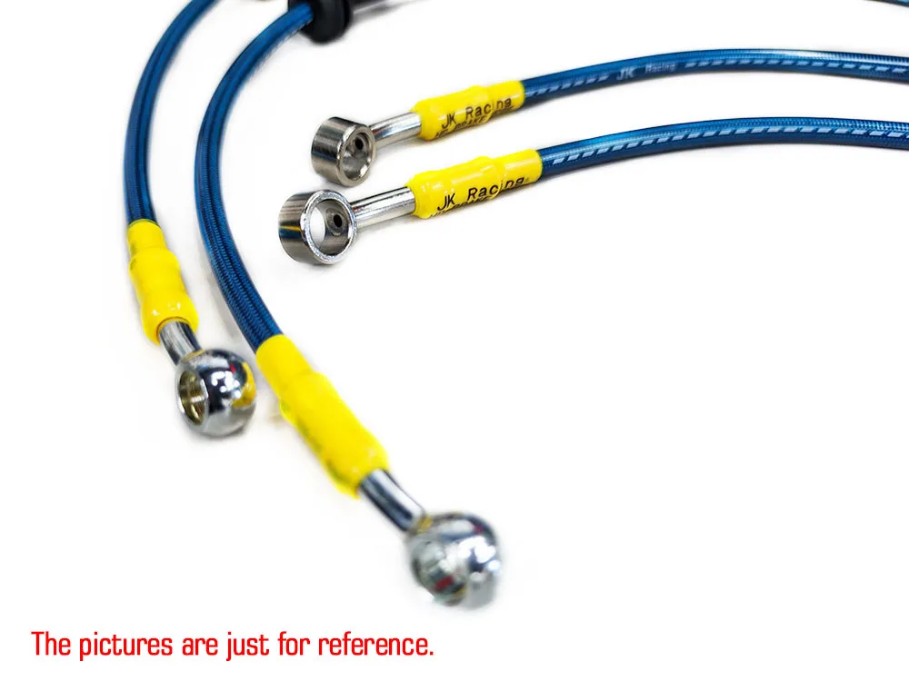 JK Racing High quality Adjustable Steel Braided Brake hoses for PRIUS