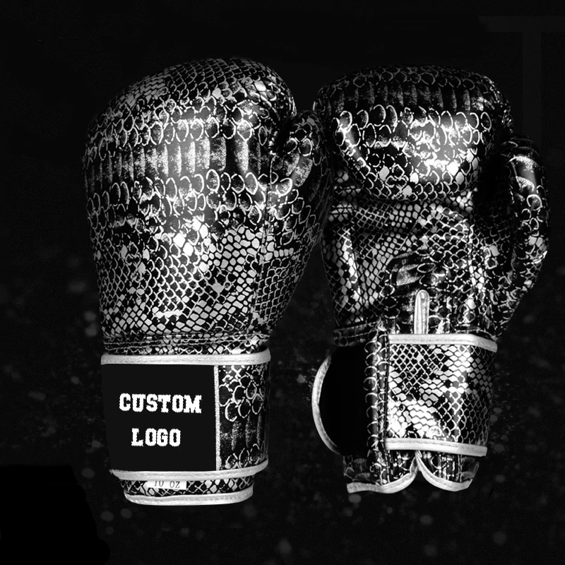 Боксерские перчатки 10-16 унций оптовая продажа боксерские Muay Thai из искусственной кожи для мужчин и женщин тренировочные MMA