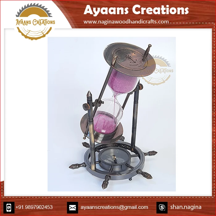 Interior Decor Use Best Selling Gift Product Sand Timer 10 Minute Hourglass Sand Timer With Custom Brand Logo Accepted