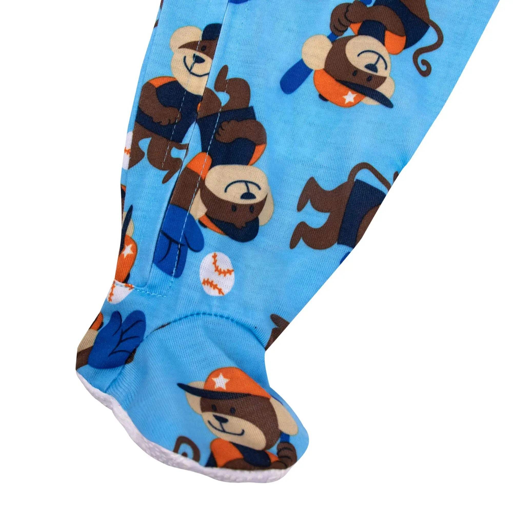 JOYUAN GARMENT MANUFACTURER BR190803 baby romper - custom OEM unisex jumpsuit onesie polyester pajamas one piece stripe blue