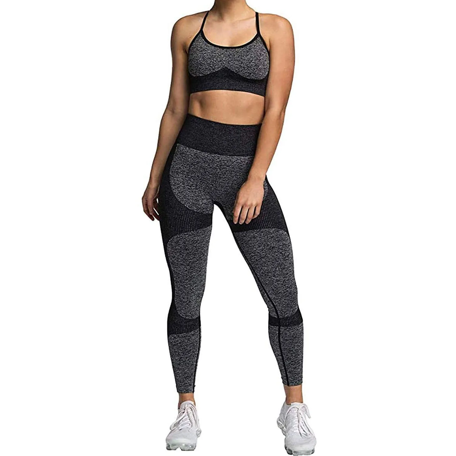 High Waist Ladies Seamless Yoga Activewear Set