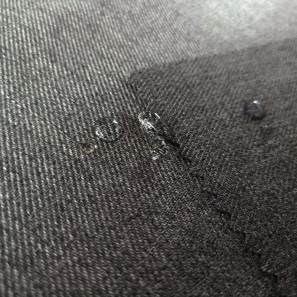2020 New Product 300D Cationic 2/2 Twill Melange Fabric  PU Coating Fabric Labour Suit Fabric