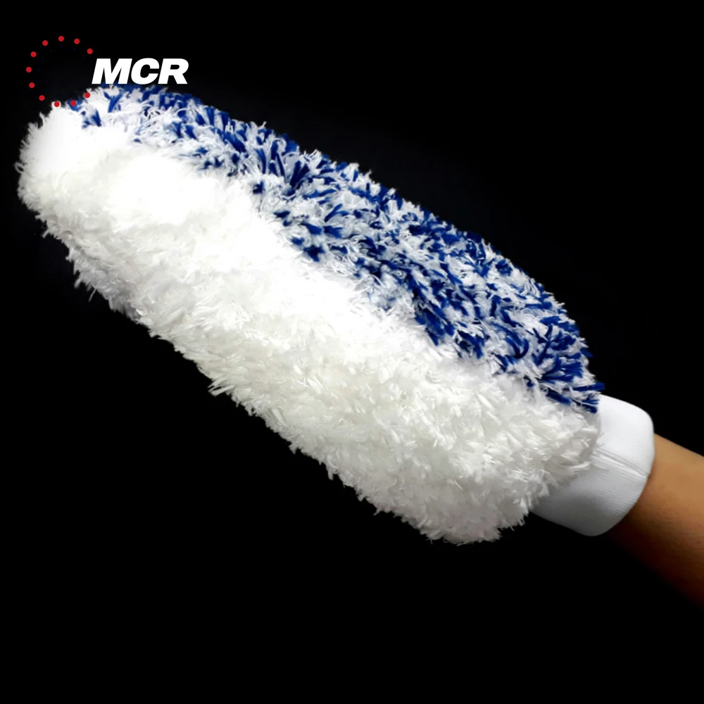 WASH MITT PREMIUM Microfiber CAR/LONG PILE/1500gsm/SCRATCH FREE/Customized Order Fulfillment Service