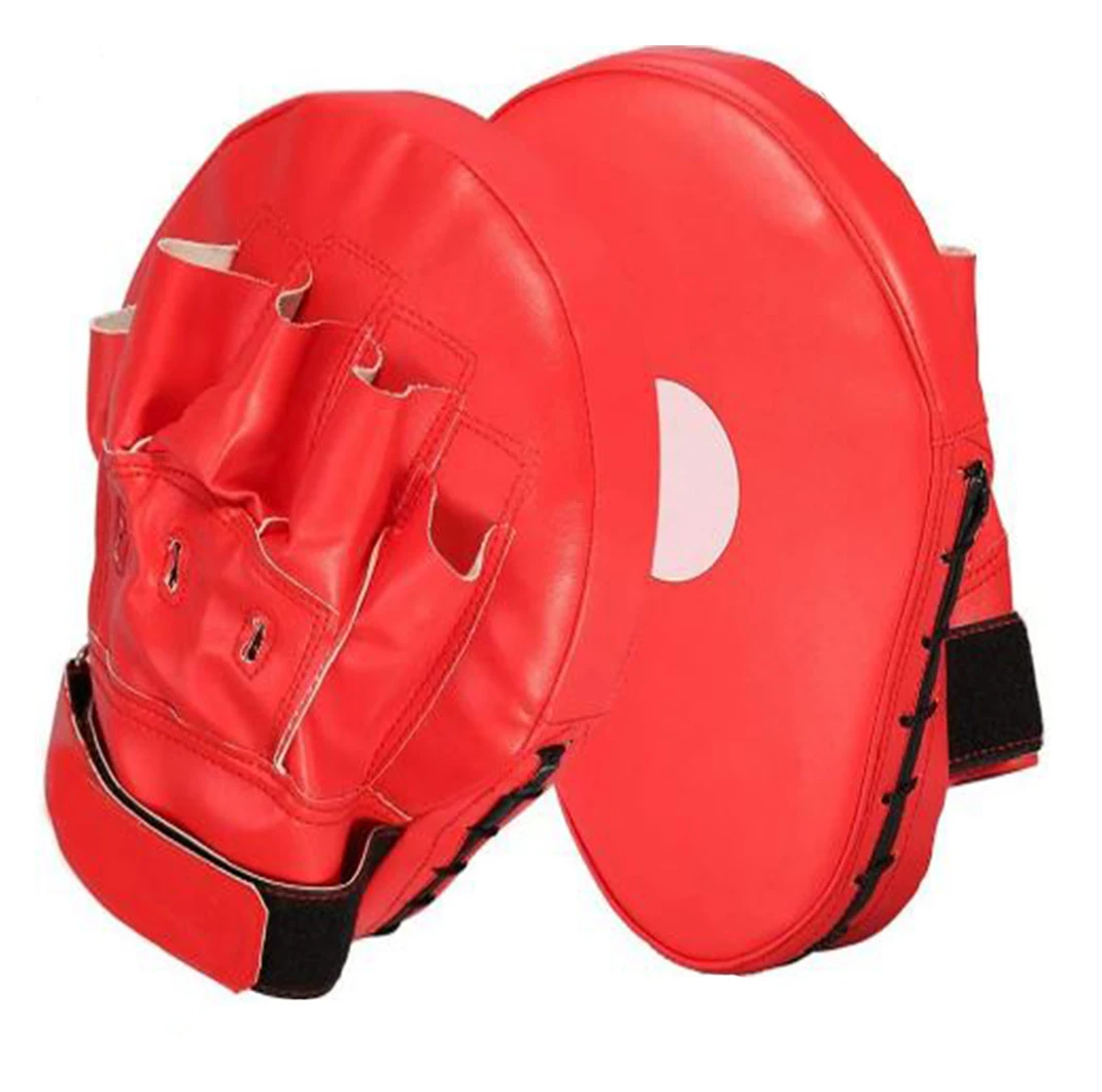 High Quality Leather Breathable Wholesale New Arrival Martial Arts Training Taekwondo Boxing Punch Kick Pads Foot Target Ready to Ship Taekwondo Boxing Boxing Pads