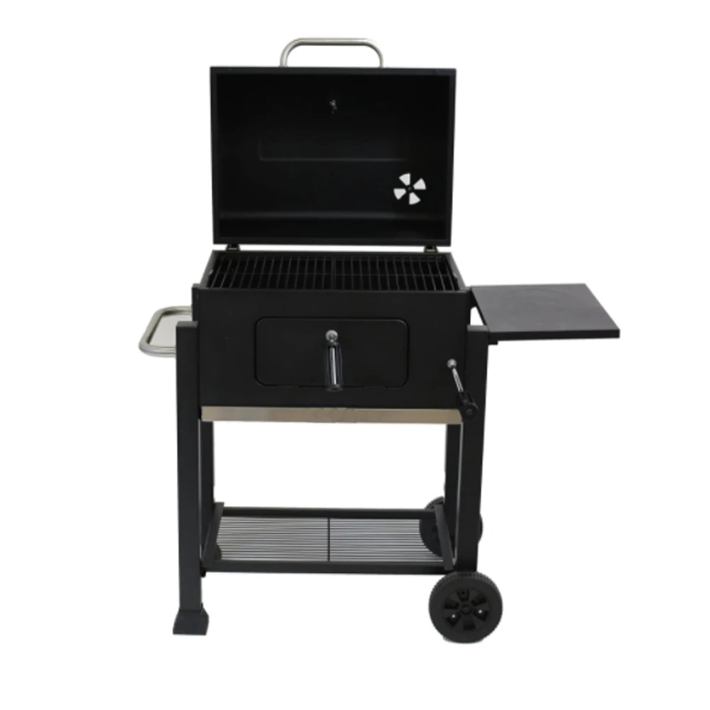Складной угольный гриль уличная Тележка для барбекю кемпинга шеф-повара уголь