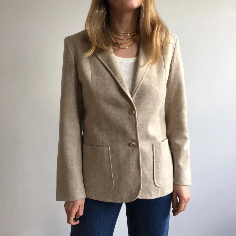 Best Vintage wool women coat 2022 hot selling Originally women plus size coat