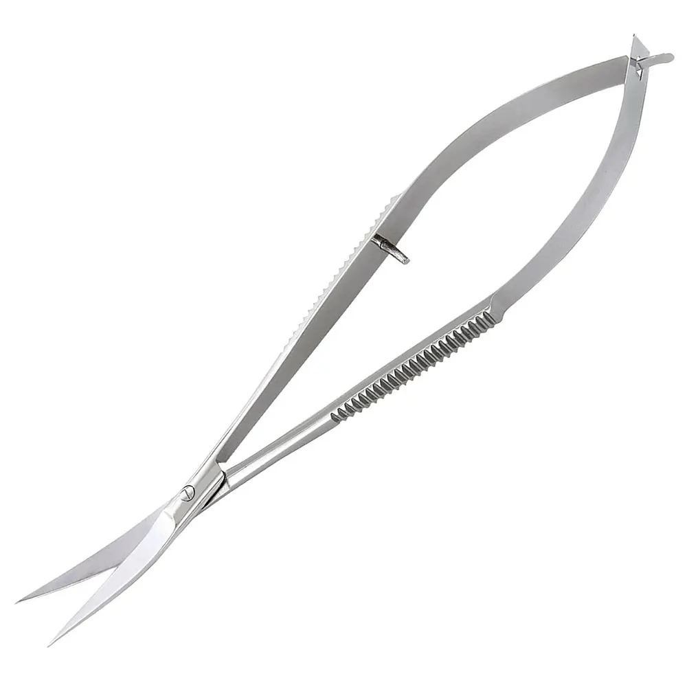 High Quality Multi Color Eyebrow Spring Scissors Private Label New Style Eyebrow Trimming Spring Scissor