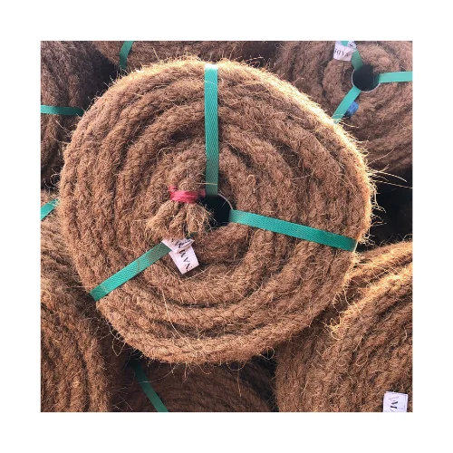 Natural eco friendly coconut coir fiber ropes Heavy Strong Coconut Fiber Yarn For Farm