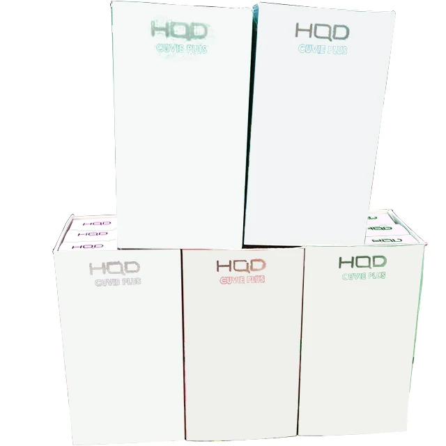 Wholesale 2021 the most popular 23 Different Colors  box 1200F Original HQD CUVIE PLUS Fast Delivery