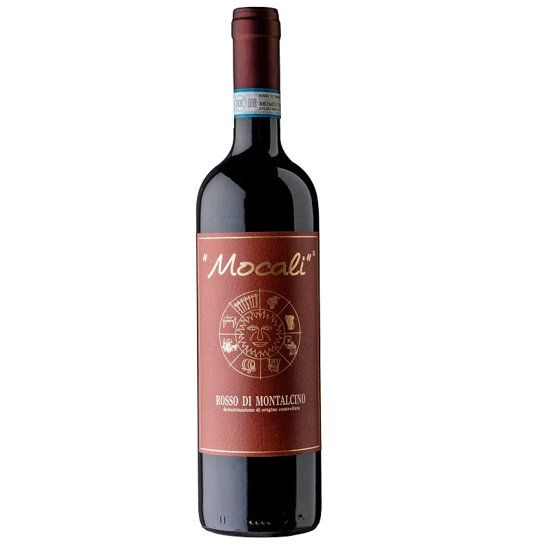 TOP QUALITY ITALIAN RED WINE ROSSO DI MONTALCINO DOC 750ml READY FOR EXPORT