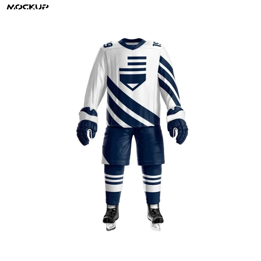 Custom sports wear for team Ice Hockey jersey for Male high quality Ice Hockey Uniform Set cheap wholesale jerseys Uniforms