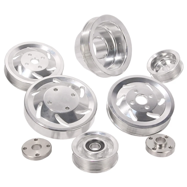 Prcesion Custom Chevy водяной насос со змеиной заготовкой, алюминиевый шкив