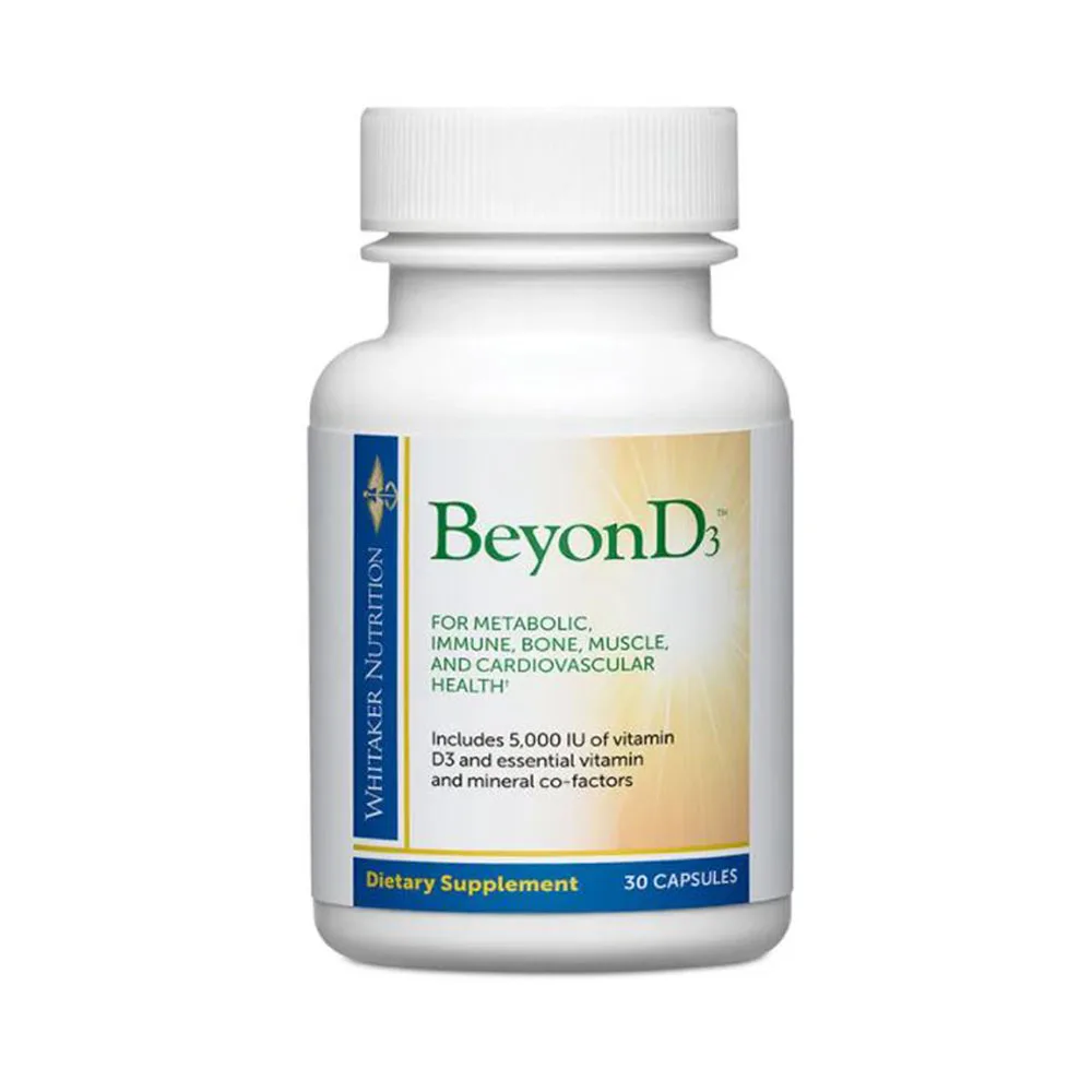 BeyonD3 5000 IU Vitamin D3 + Boron Vitamin K2 Magnesium & Zinc Immune Booster Supplement 30 Capsules