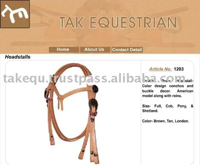 Western Headstall Bridle Best Quality Western Bridles For Horse Decorative Bridle