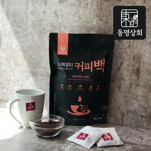 
Dongmyung specialty coffee (bags type) ethiopian Arabica coffee - Korean brands 