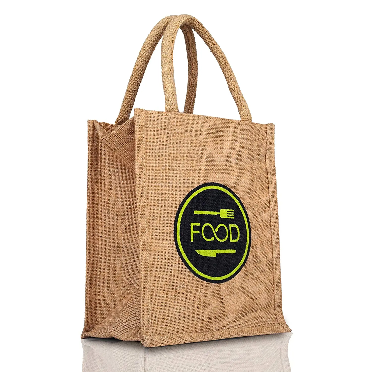 Made in Bangladesh Hot Collection 100% High Quality Export Oriented Printed Jute Tote Bag Direct Factory Manufacturer