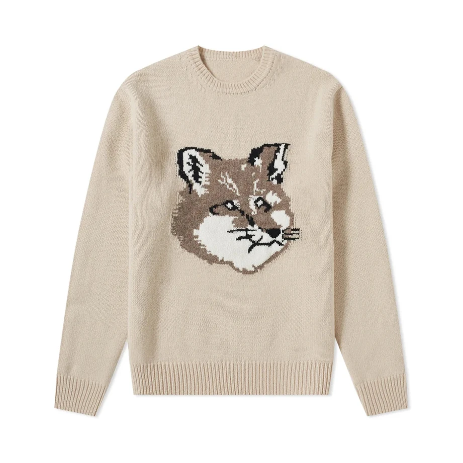 Sweaters Knitted Men Cotton Polyester Crew Sweater Thick Crew Neck Casual Sweaters Mens Standard Wool Breathable Pullover