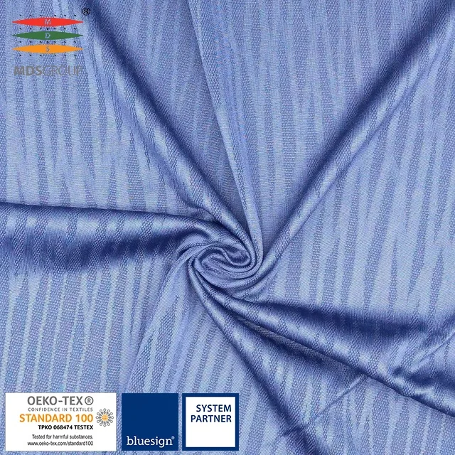 LIFEWEAR/SPORTSWEAR/T-SHIRT/PANEL 100%NYLON CIRCULAR KNIT HYDROPHILIC COMPUTER JACQUARD