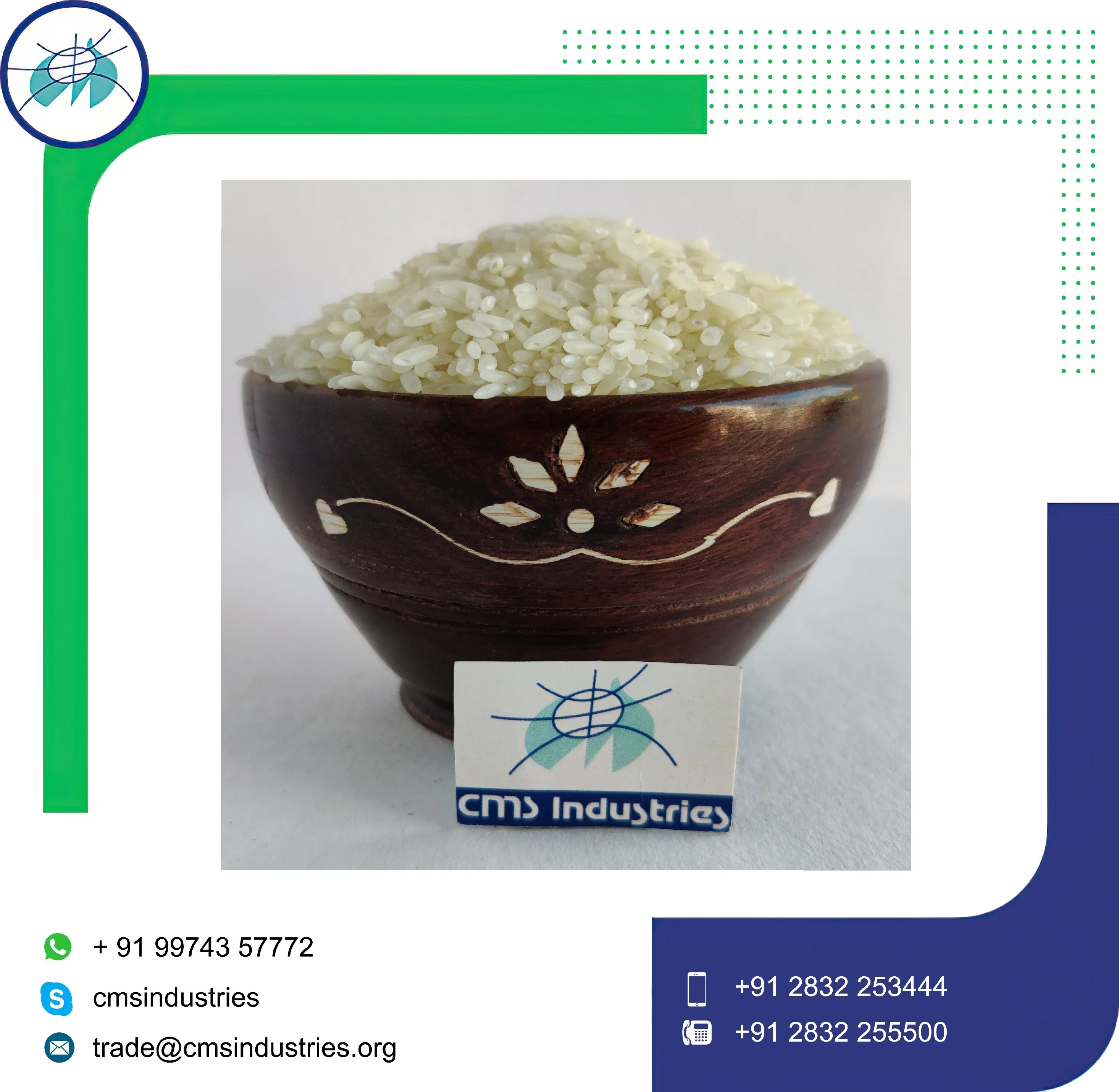 Однородный сортекс рис IR 64 парамальный шелковистый