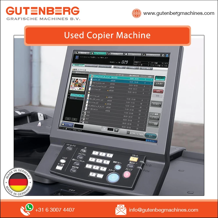 Selling Highest Quality Second Hand Copier/ Used Printer Machine for Konica Minolta or Ricoh