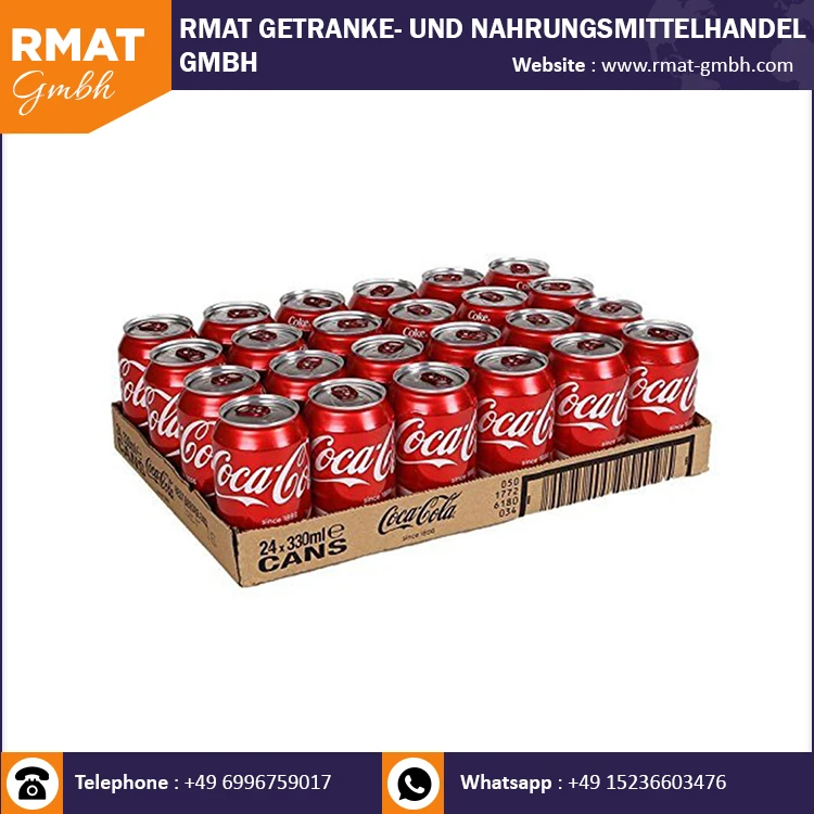 
Coca Cola Cans Bulk Exporter 