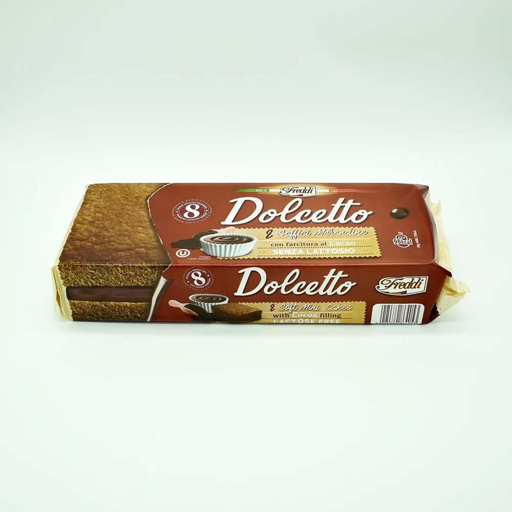  Сделано в Италии мягкий мини-торт DOLCETTO какао 25 г x 8 = 200 для ежедневного