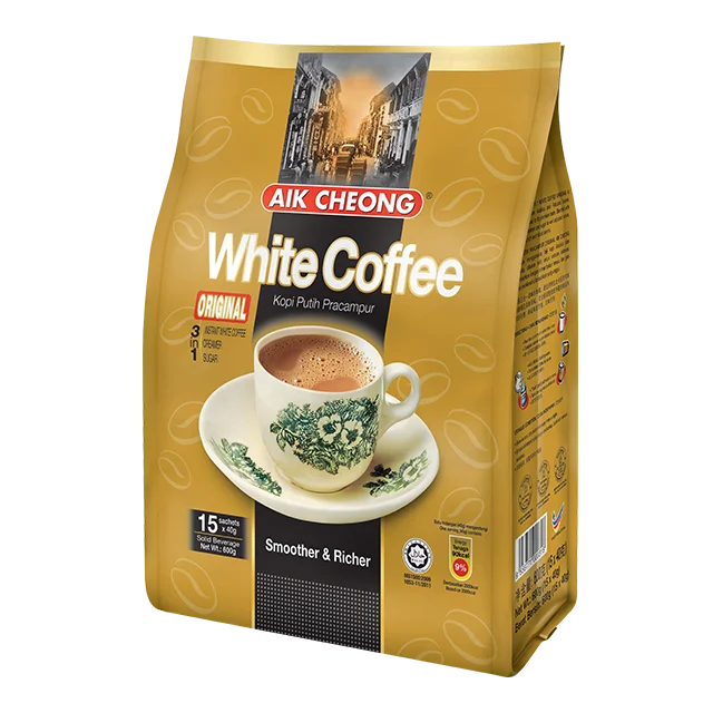 Оригинальный белый кофейник Aik Cheong 3 в 1