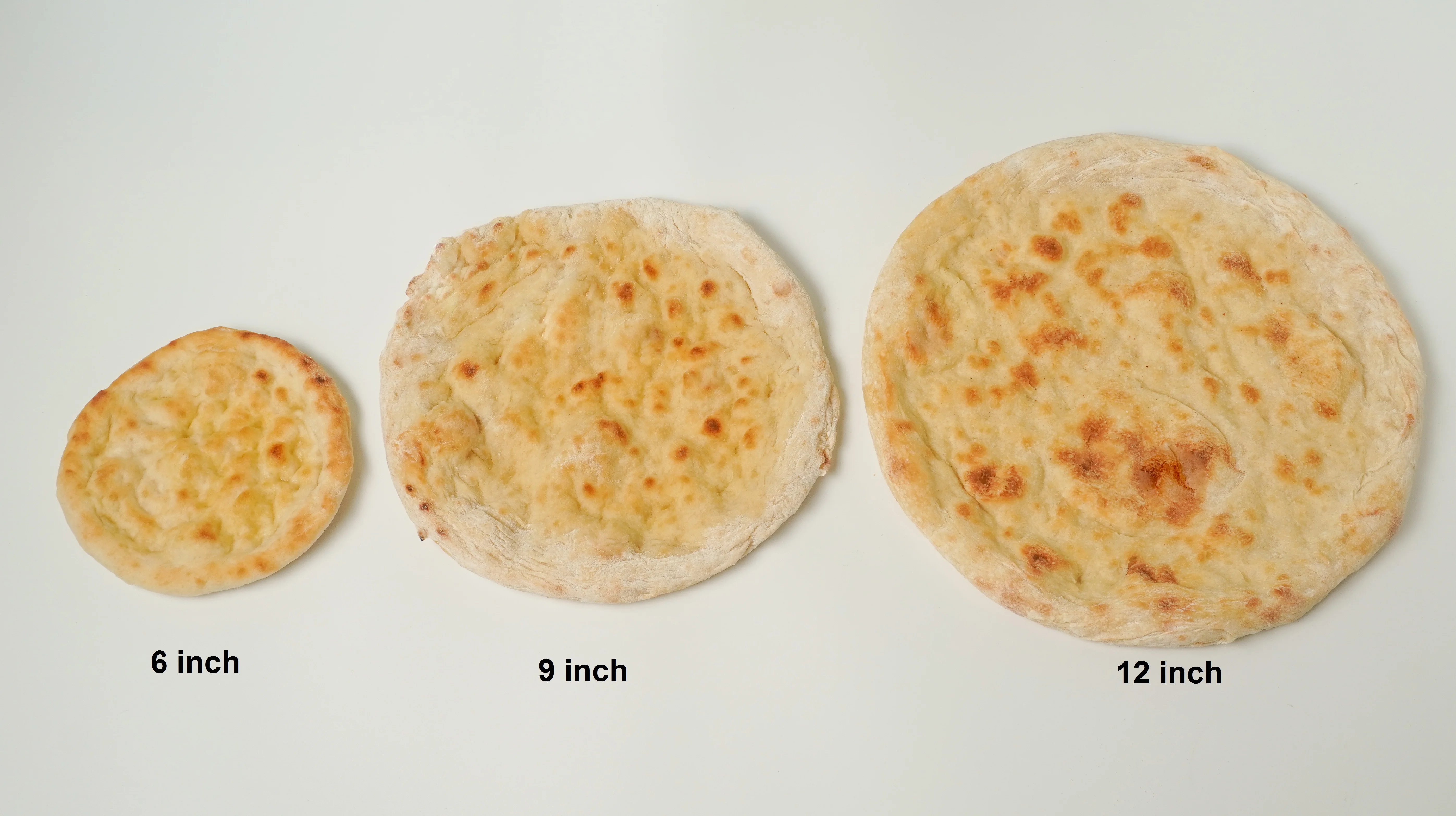 12 Months Shell Life Fluffy and Chewy Salty A Little Bit Baked Normal Individual vacuum bag Traditional Pizza Crust 6'