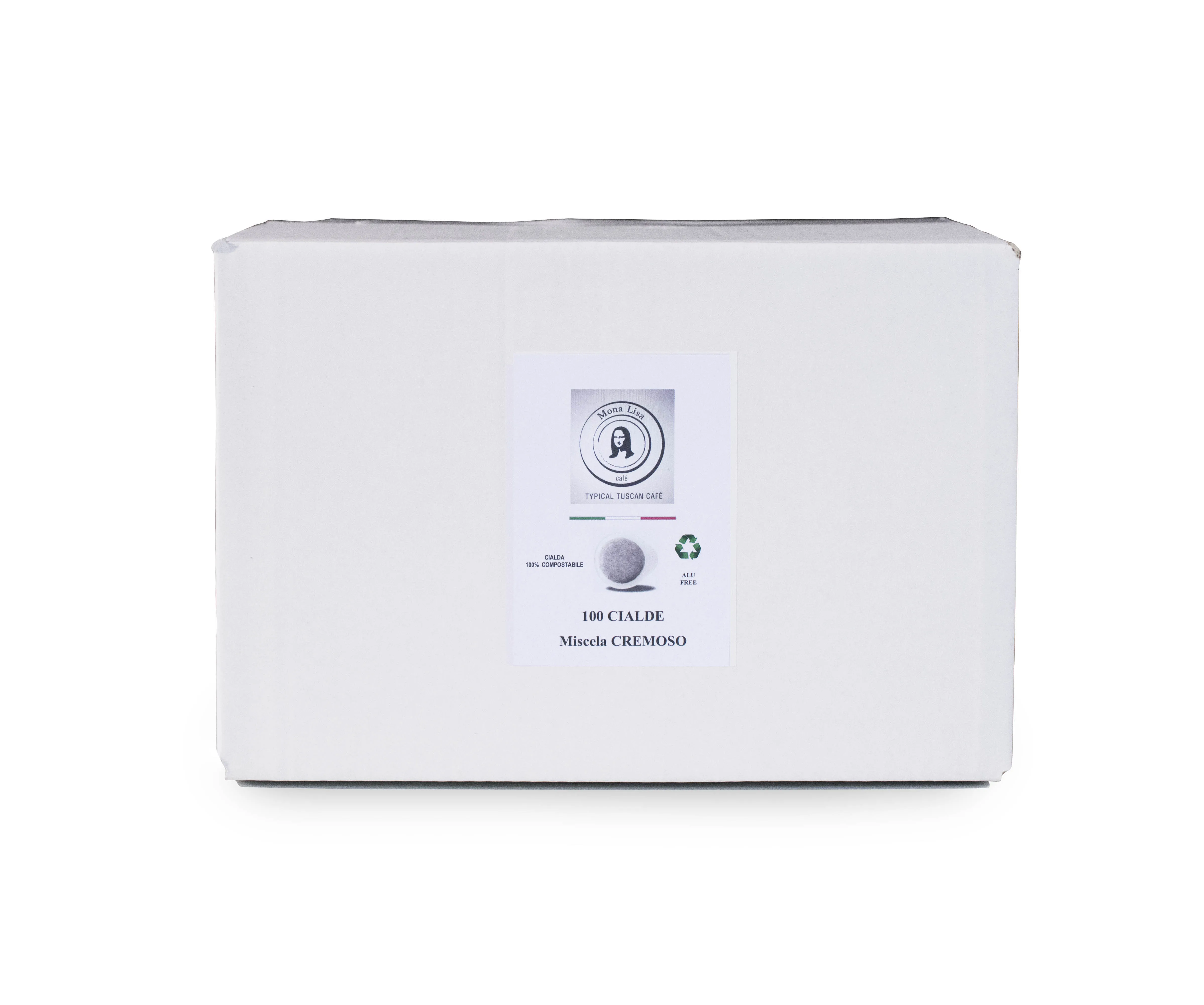 High quality coffee products Cremoso Italian 25% Arabica 75% Robusta 100 Coffee pods for horeca