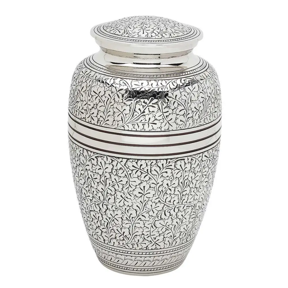 GOLD HEART CREMATION URN FOR CREMATION USE