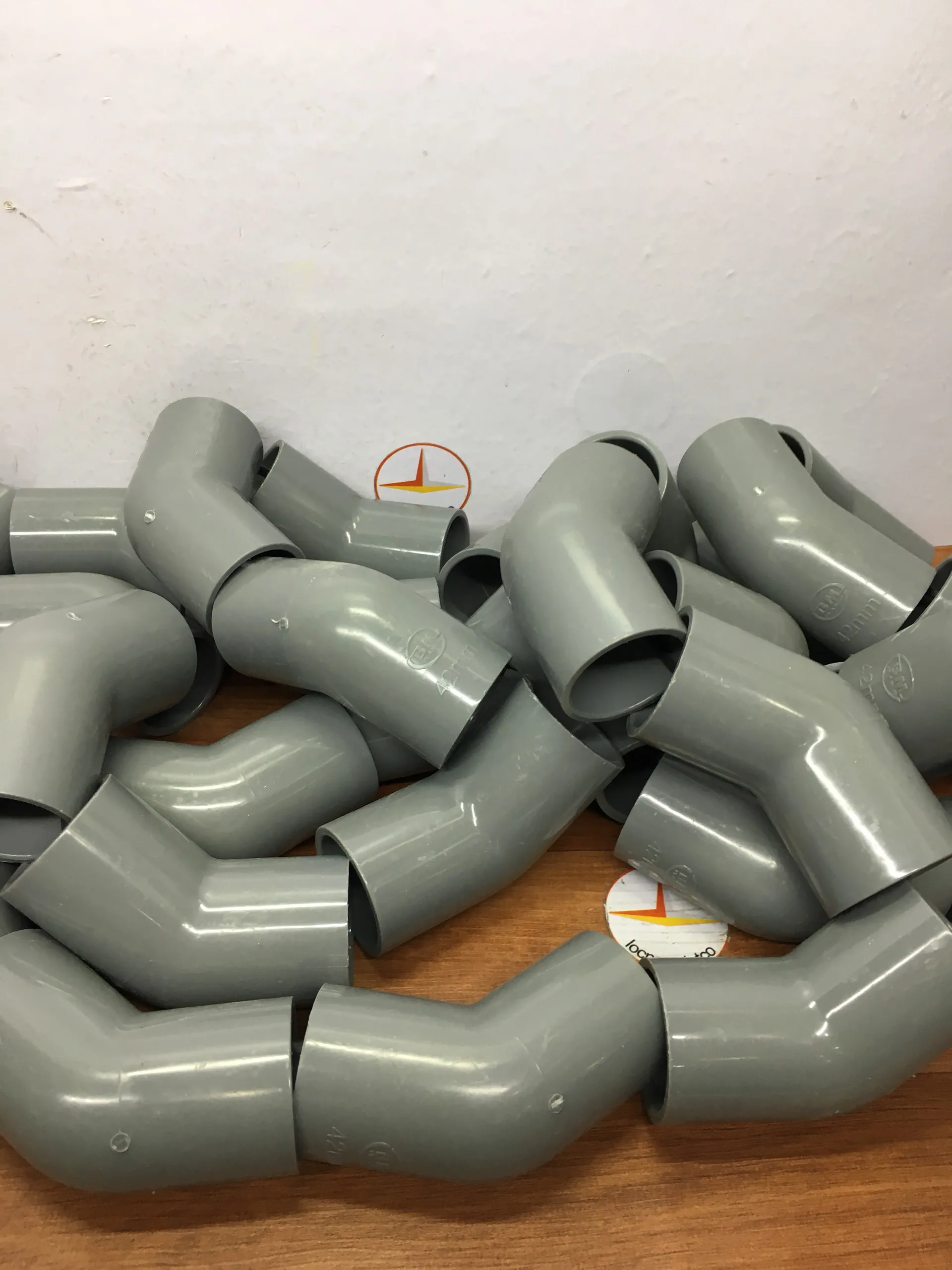 
45 o elbow PVC plastic fitting BM (1/2