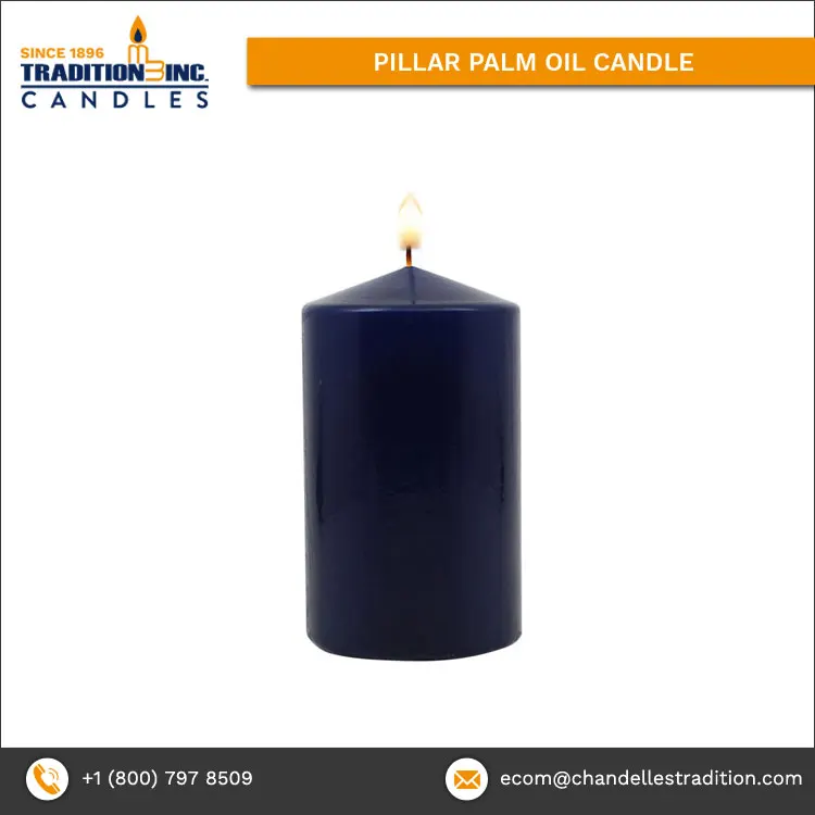 Канадский производитель долговечных свечей воска парафина в форме столба