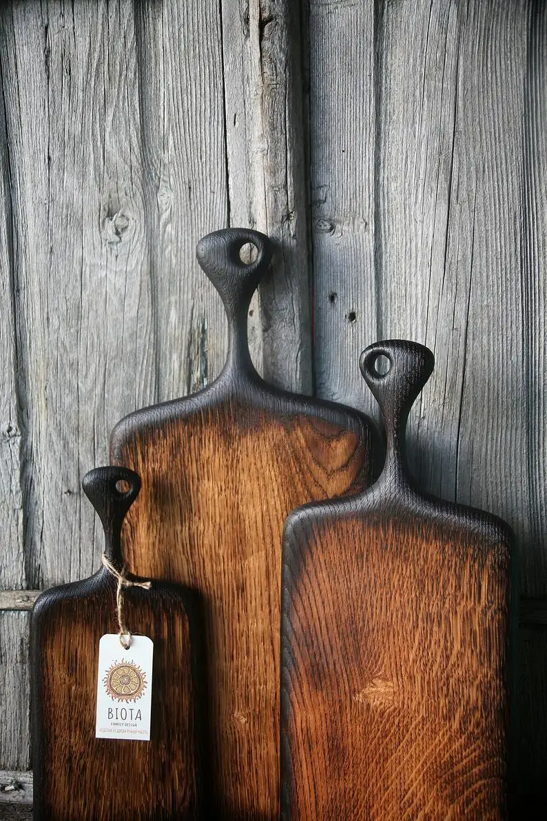 Оптовая продажа набор из 3 деревянных досок разделочная доска прямоугольной формы коричневая по хорошей цене