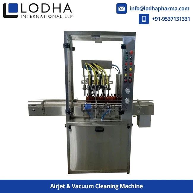 High Quality Airjet Bottle Vacuum Cleaning Machine Model