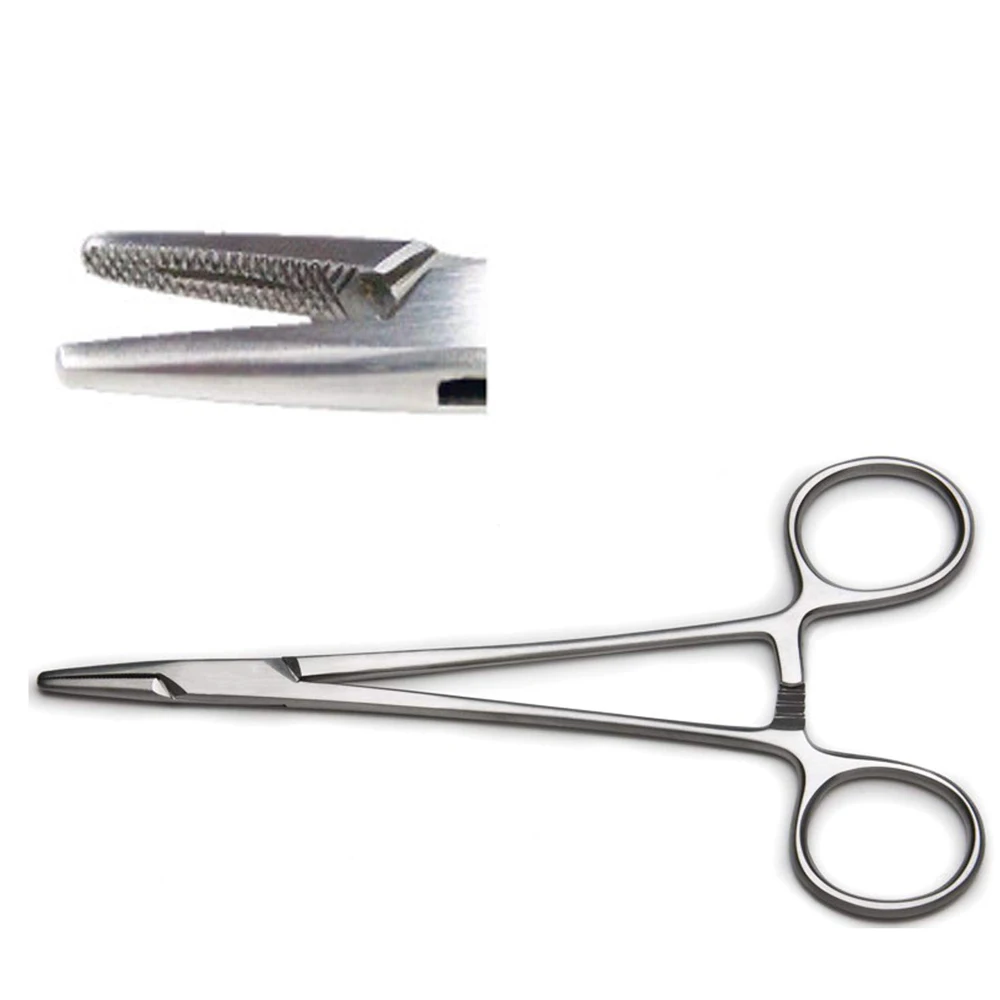 Needle Holder 410 Stainless Steel Surgical Straight Scissors The Basis of Surgical Instruments