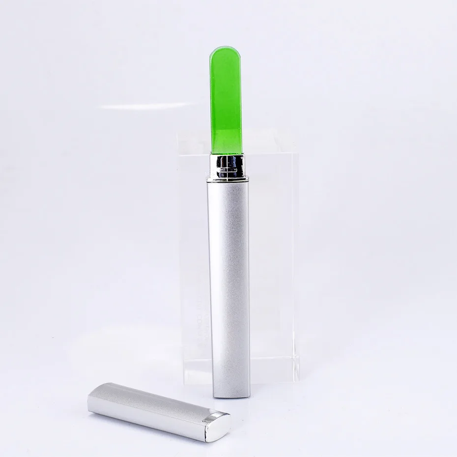 Professinal Crystal glass nail file tempered glass nail files with plastic case