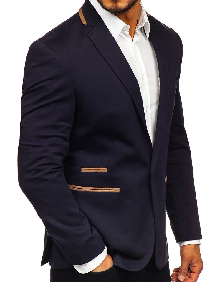 Hot Sale  Western labor worker style high quality colorful  regular fit suit blazer coat for men