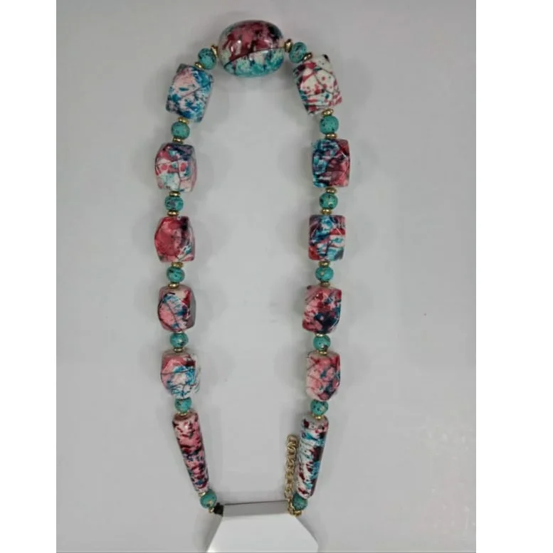 Resin Necklace 2022 Wholesale Epoxy Acrylic Real Dried Flower Pendants Oval Shape Transparent Resin Jewelry