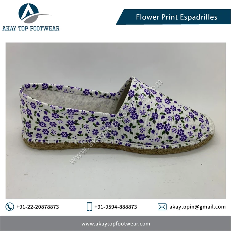 Эспадрильи с цветочным принтом для мужчин и женщин по доступной цене