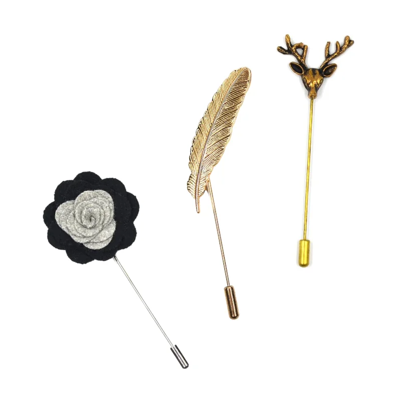 Manufacture Custom Noble Lapel Pins for Suit Men