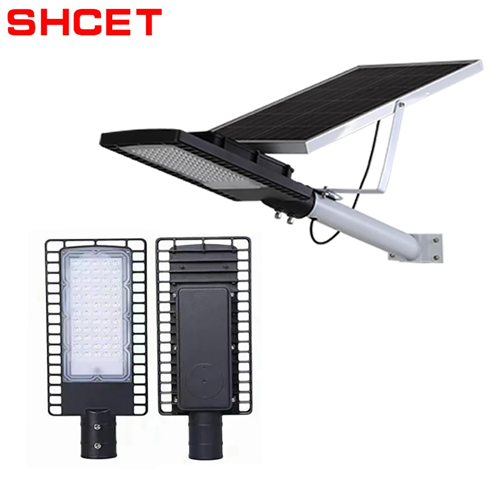 Уличные светодиодные уличные фонари на солнечной батарее 30 Вт 60 120 150 от SHCET