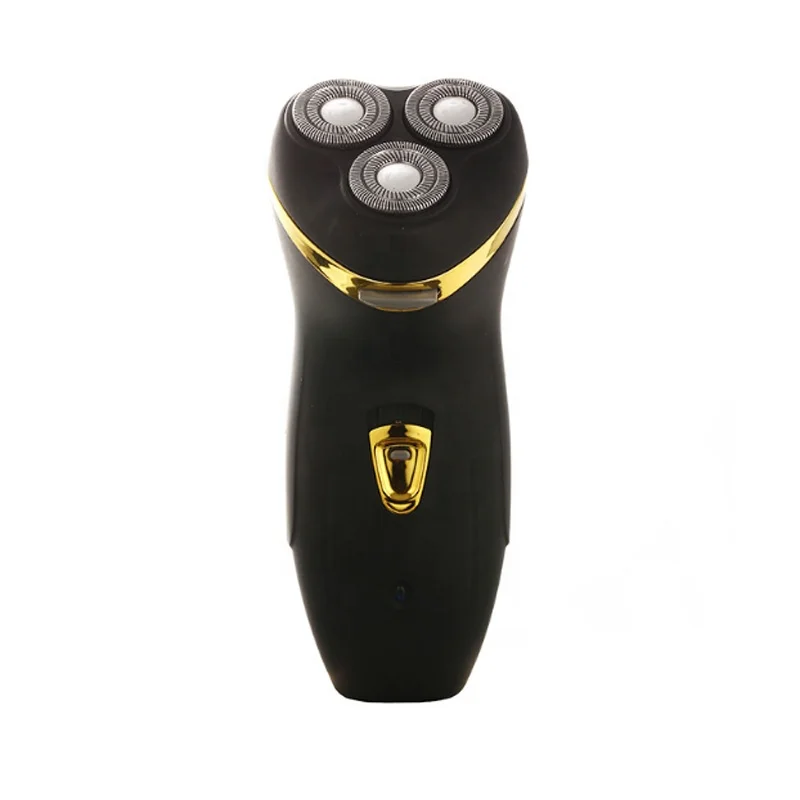 
The new Lingke ES-168 double ring three cutter head rechargeable electric shaver 