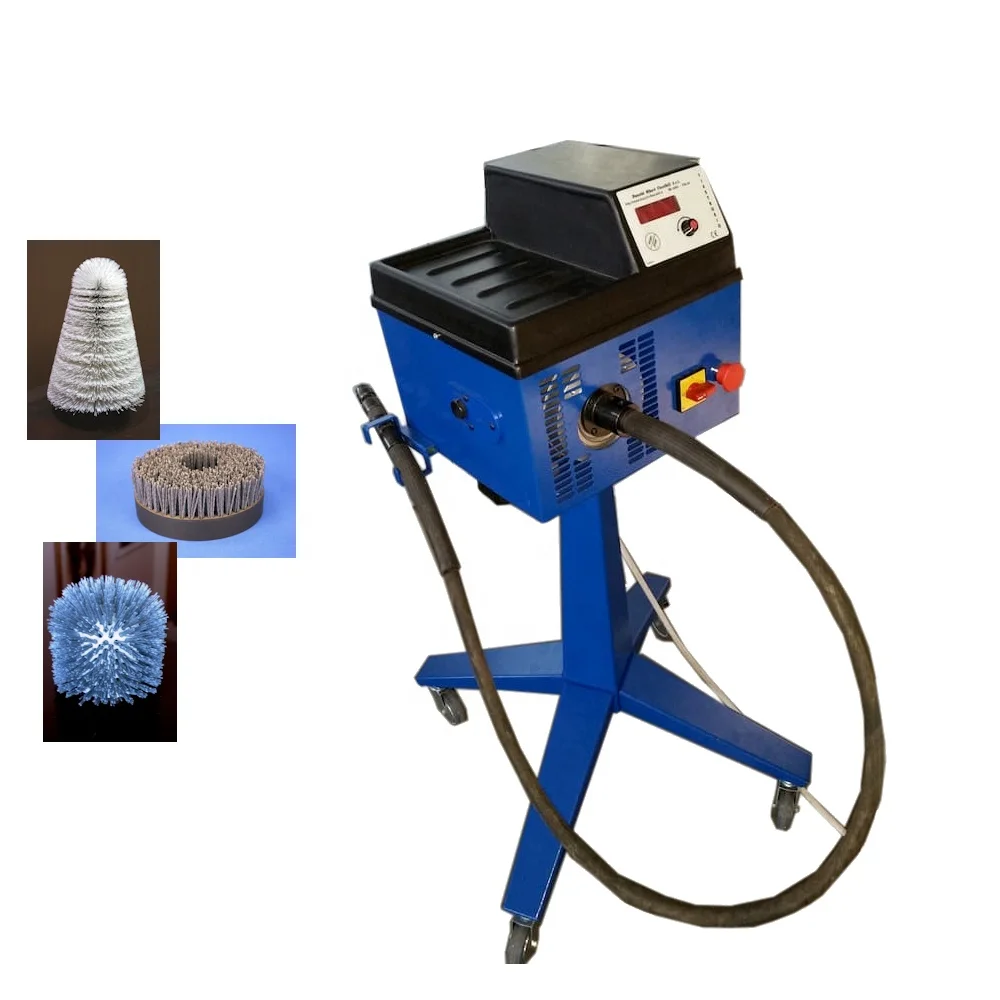 Flex Cleaner - Cleaning System With Disc Brush and Flexible Metal Cable - Moving Case and Electric Panel