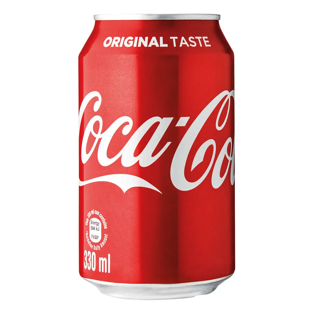 FAST DELIVERY ORIGINAL COCA COLA 330ML CANS / COKE