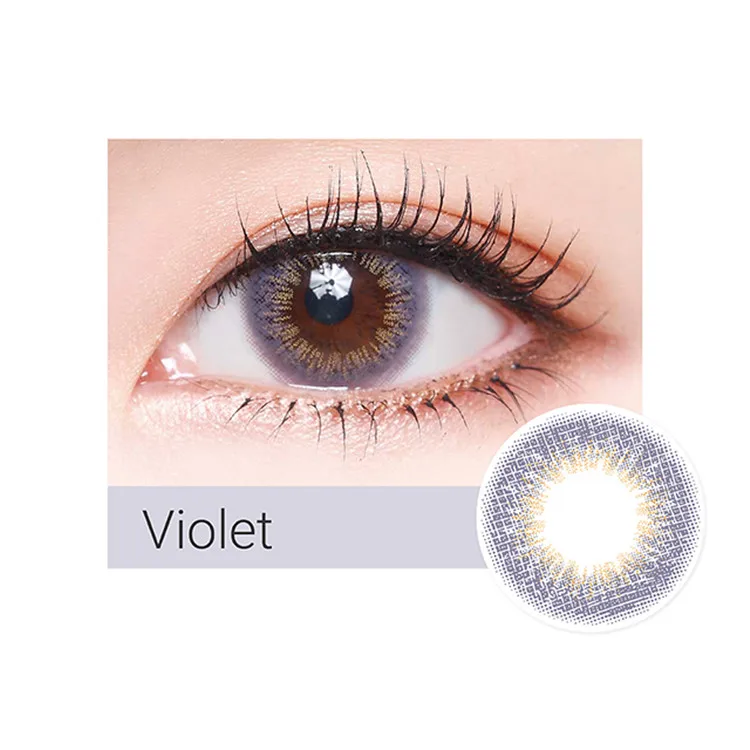 14.0mm yellow color contact lenses | 2Tone | colored lens | High quality | cheap | yearly circle | prescription | recommend