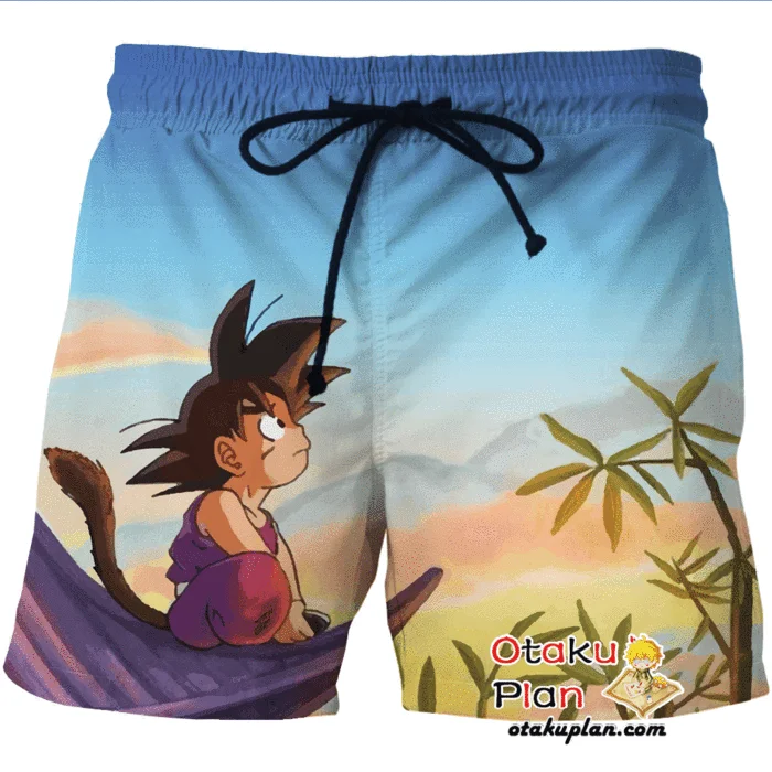 Wholesale Customize Swimwear With Popsicle Printing Pink Swim Trunks 100% Polyester Mens